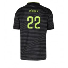 Real Madrid Antonio Rudiger #22 Tredjedrakt 2022-23 Kortermet